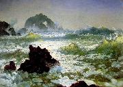 Seal Rock, California Albert Bierstadt
